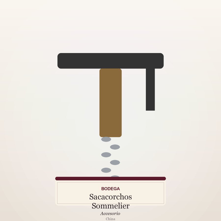 Sacacorchos Sommelier